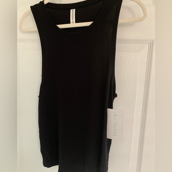 NWT! Athleta Well Rested Rib Sleep Tank - Picture 4 of 4